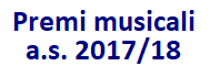 premi musicali a.s. 2017/18